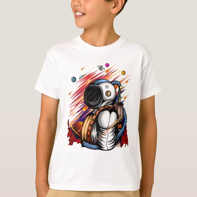 Spaceman T Shirt (Framsida)