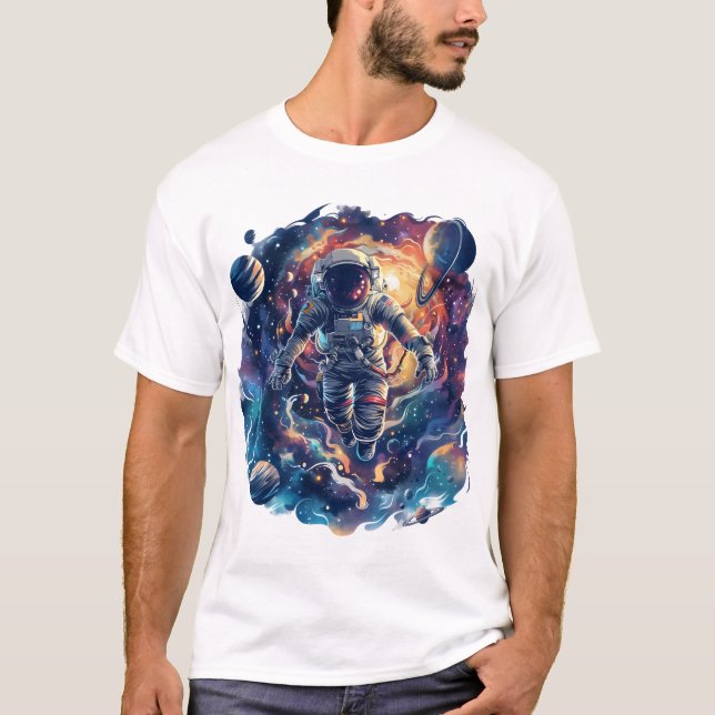 Spaceman T Shirt (Framsida)
