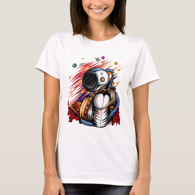Spaceman T Shirt (Framsida)