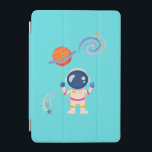 Spaceman tecknad äventyr. iPad mini skydd<br><div class="desc">"En lekfull tecknad som glider genom en drömmande rymden äventyr - fullt av färg,  roligt och kosmisk charm."</div>