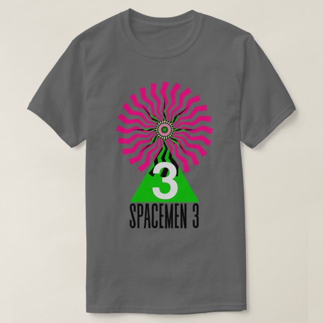 Spacemen 3 Originalteckning Fläkt T Shirt (Design framsida)