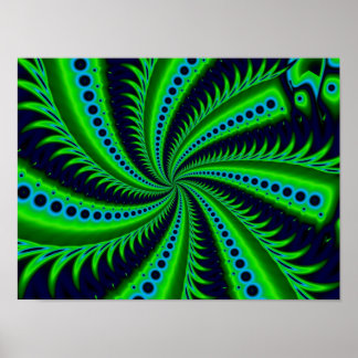 SpacesHär Bra Fractal Art Poster