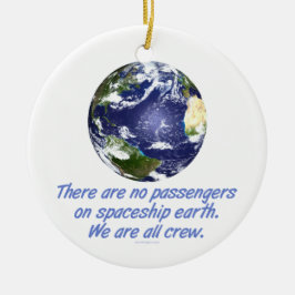 Spaceship Earth, Environment Julgransprydnad Keramik