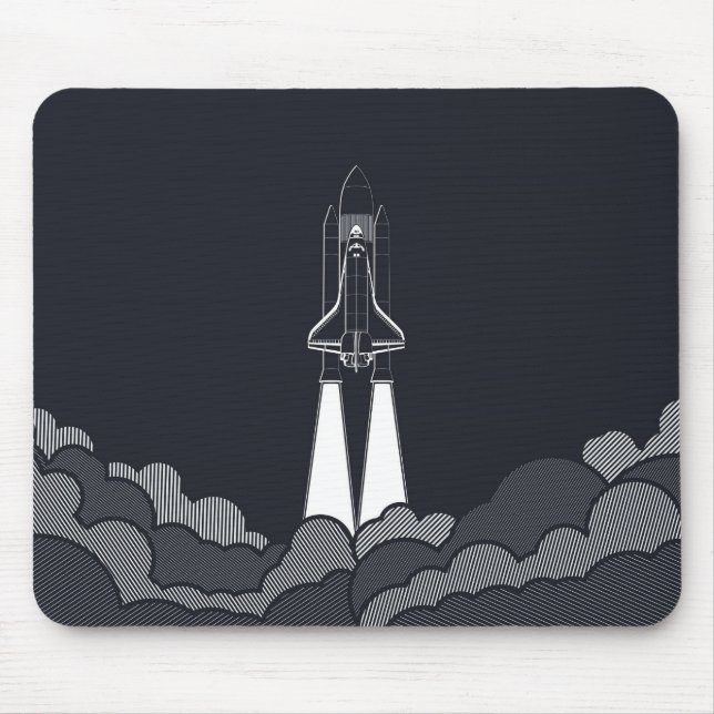 Spaceship Mousepad Musmatta (Framsidan)