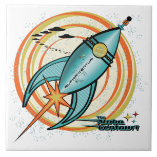 SpaceShip O'Rama Kakelplatta