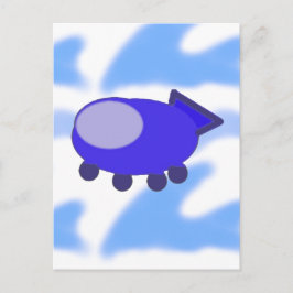 Spaceship Resa Vykort