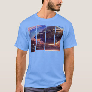Spaceship SciFi T Shirt