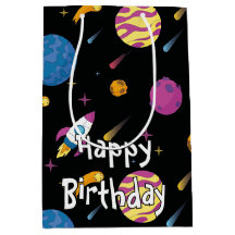 Spaceship Traveling Galaxy Mönster