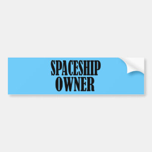 SPACESHIPÄGARE BILDEKAL
