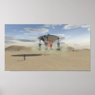 Spaceshipsna av Ezekiel Poster