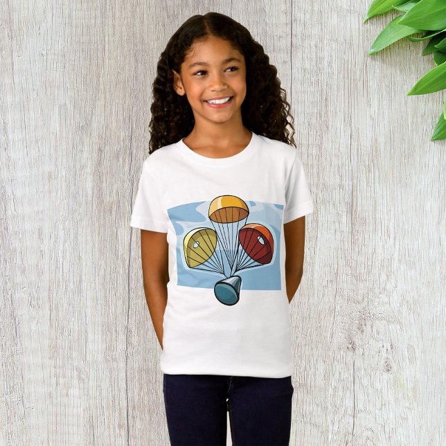 Spaceshiv Returnerar Girls T-Shirt (Skapare uppladdad)