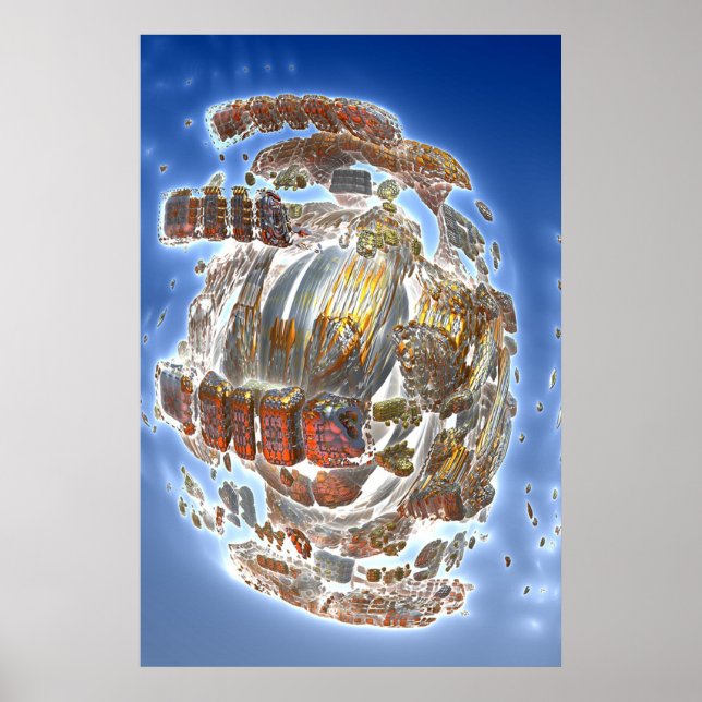 Spaceshiv-upplösning Poster (Framsidan)