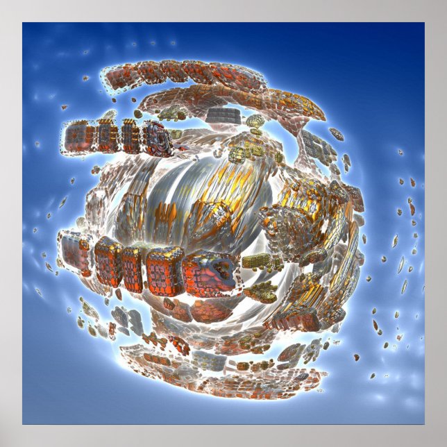 Spaceshiv-upplösning Poster (Framsidan)