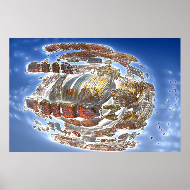 Spaceshiv-upplösning Poster (Framsidan)