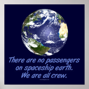 Spaceshivjord, miljö poster