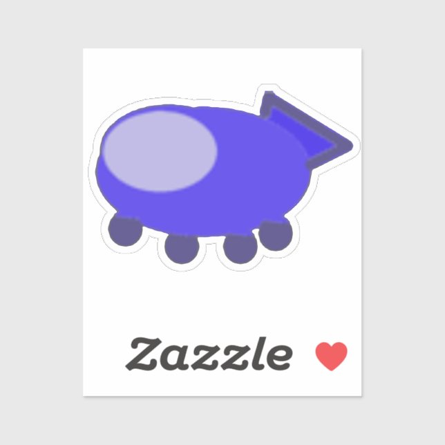 Spacesship Sticker Klistermärken (Ark)