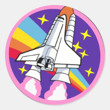 Spacesship Sticker