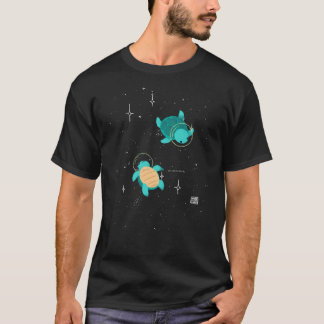 Spaceurtles retro t shirt