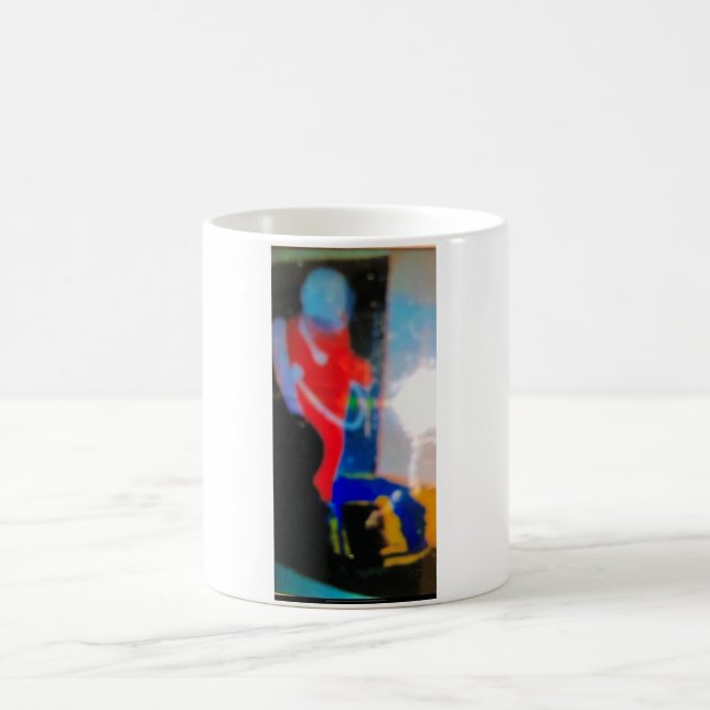 Spacewalk Abstrakt Painting Hankamer Artjunkhaus Kaffemugg (Center)