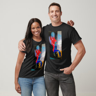 Spacewalk Abstrakt Painting Hankamer Artjunkhaus T Shirt