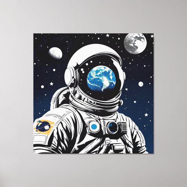 SPACEWALK-EVA 2 CANVASTRYCK (Framsida)