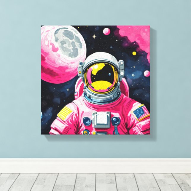 SPACEWALK-EVA 6 CANVASTRYCK (Insitu (trägolv))