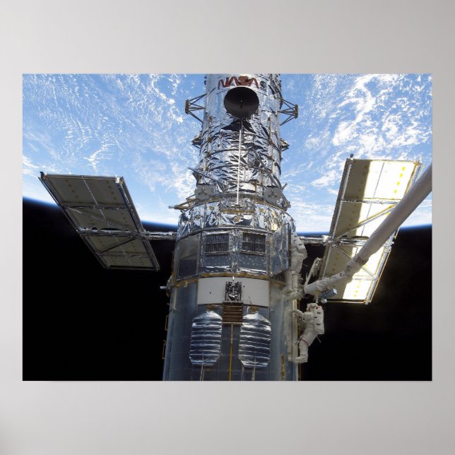 Spacewalk & Hubble Telescope (STS-109) Poster (Framsidan)