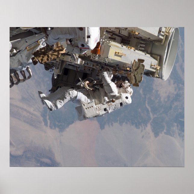 Spacewalk & ISS (STS-115) Poster (Framsidan)