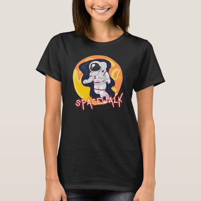 SPACEWALK - SPACE ASTRONAUT T SHIRT (Framsida)