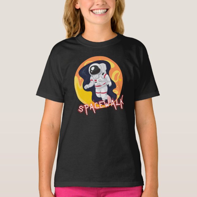 SPACEWALK - SPACE ASTRONAUT T SHIRT (Framsida)