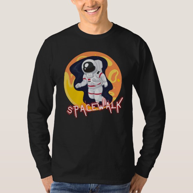 SPACEWALK - SPACE ASTRONAUT T-Shirt (Framsida)