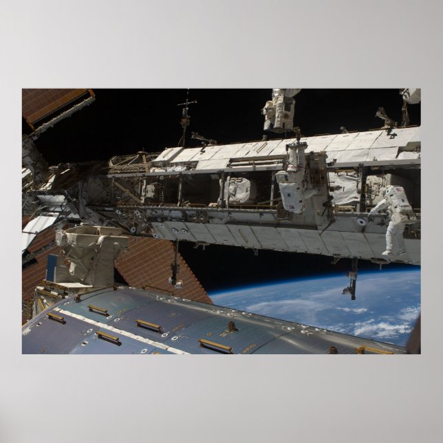 Spacewalk (STS-119) Poster (Framsidan)