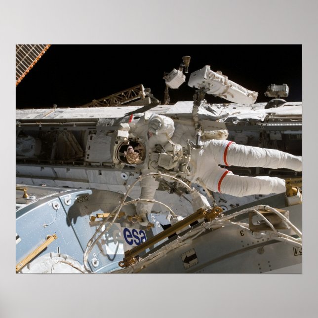 Spacewalk (STS-122) Poster (Framsidan)