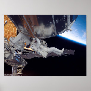 Spacewalk (STS-123) Poster