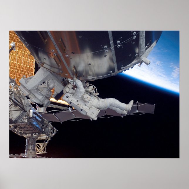 Spacewalk (STS-123) Poster (Framsidan)