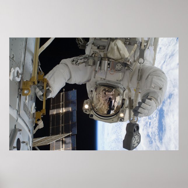 Spacewalk (STS-130) Poster (Framsidan)
