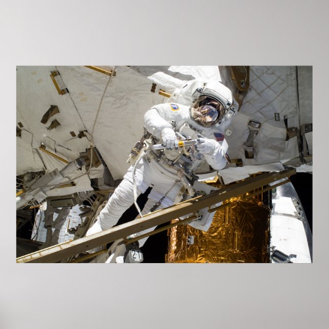 Spacewalk (STS-133) Poster (Framsidan)