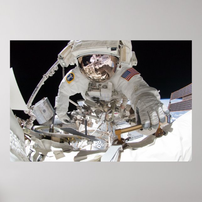 Spacewalk (STS-134) Poster (Framsidan)