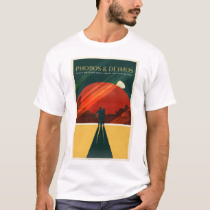 SPACEX-FOBLER OCH DEIMOS-Rymdkryssning till Måne- T Shirt