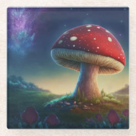 Spacey Amanita Muscaria Underlägg