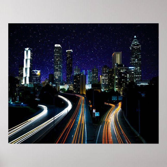 Spacey Atlanta Poster (Framsidan)
