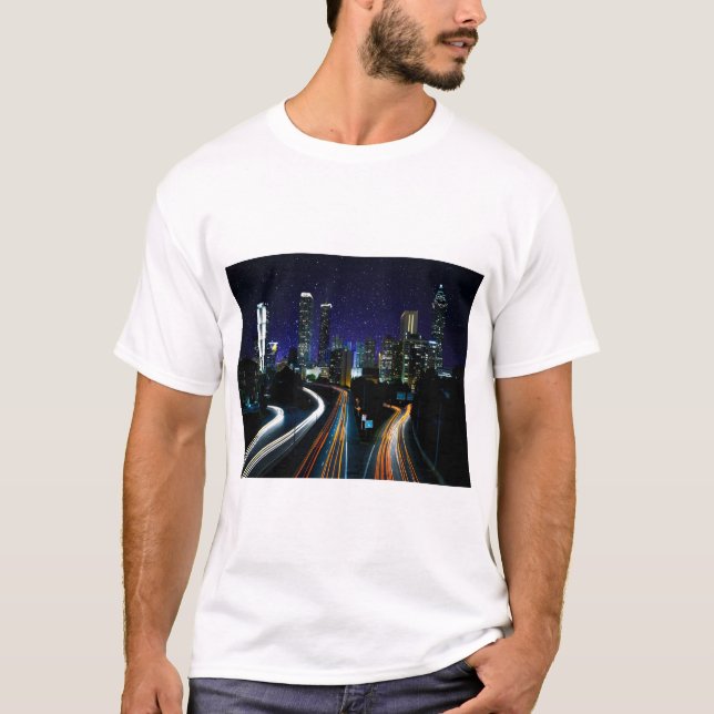 Spacey Atlanta T Shirt (Framsida)
