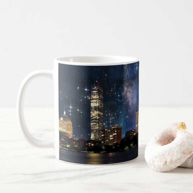 Spacey Boston Kaffemugg (Med munk)