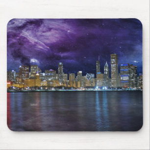 Spacey Chicago Skyline Musmatta