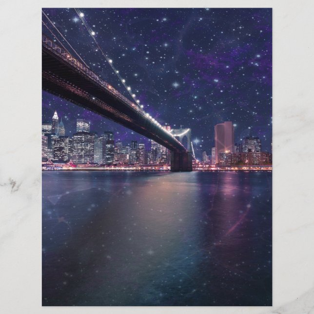 Spacey Manhattan Skyline (Framsida)