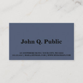 Spacey Manhattan Visitkort