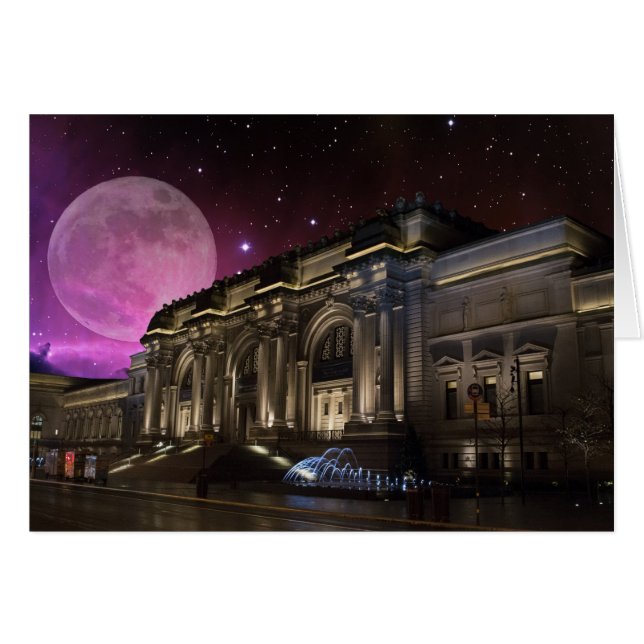 Spacey Metropolitan Museum Hälsningskort (Framsidan Horizontal)