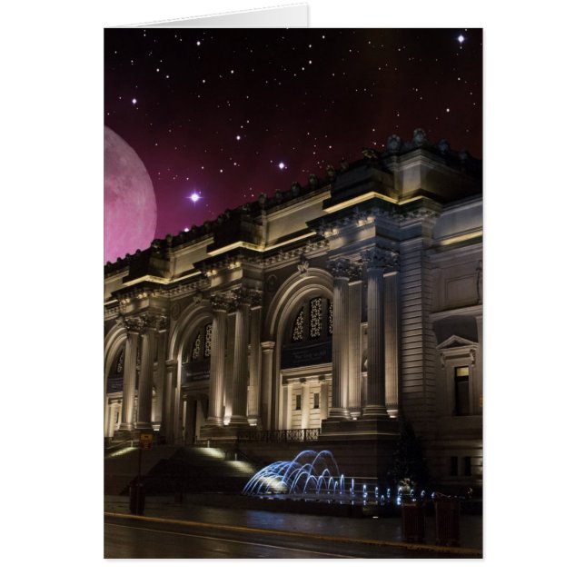 Spacey Metropolitan Museum Hälsningskort (Framsidan)