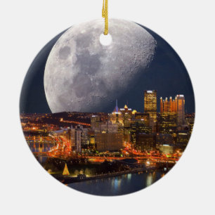 Spacey Pittsburgh Julgransprydnad Keramik