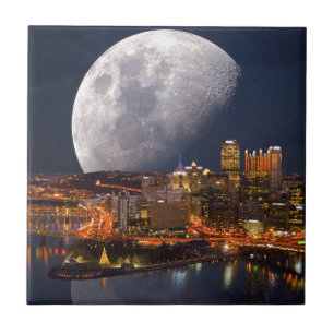 Spacey Pittsburgh Kakelplatta